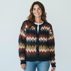 DRESSBARN ladies vintage long sleeve sweater size medium excellent condition